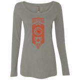 T-Shirts Venetian Grey / Small House Targaryen Women's Triblend Long Sleeve Shirt