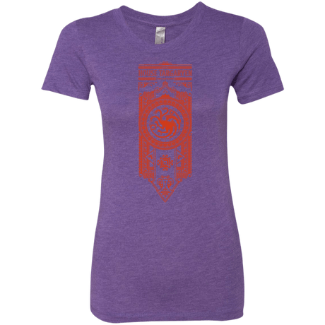 T-Shirts Purple Rush / Small House Targaryen Women's Triblend T-Shirt