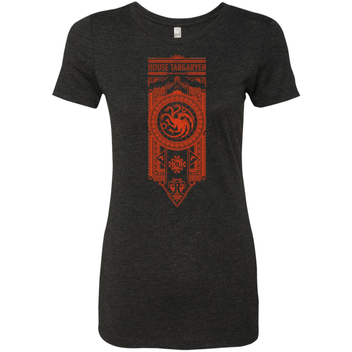 T-Shirts Vintage Black / Small House Targaryen Women's Triblend T-Shirt
