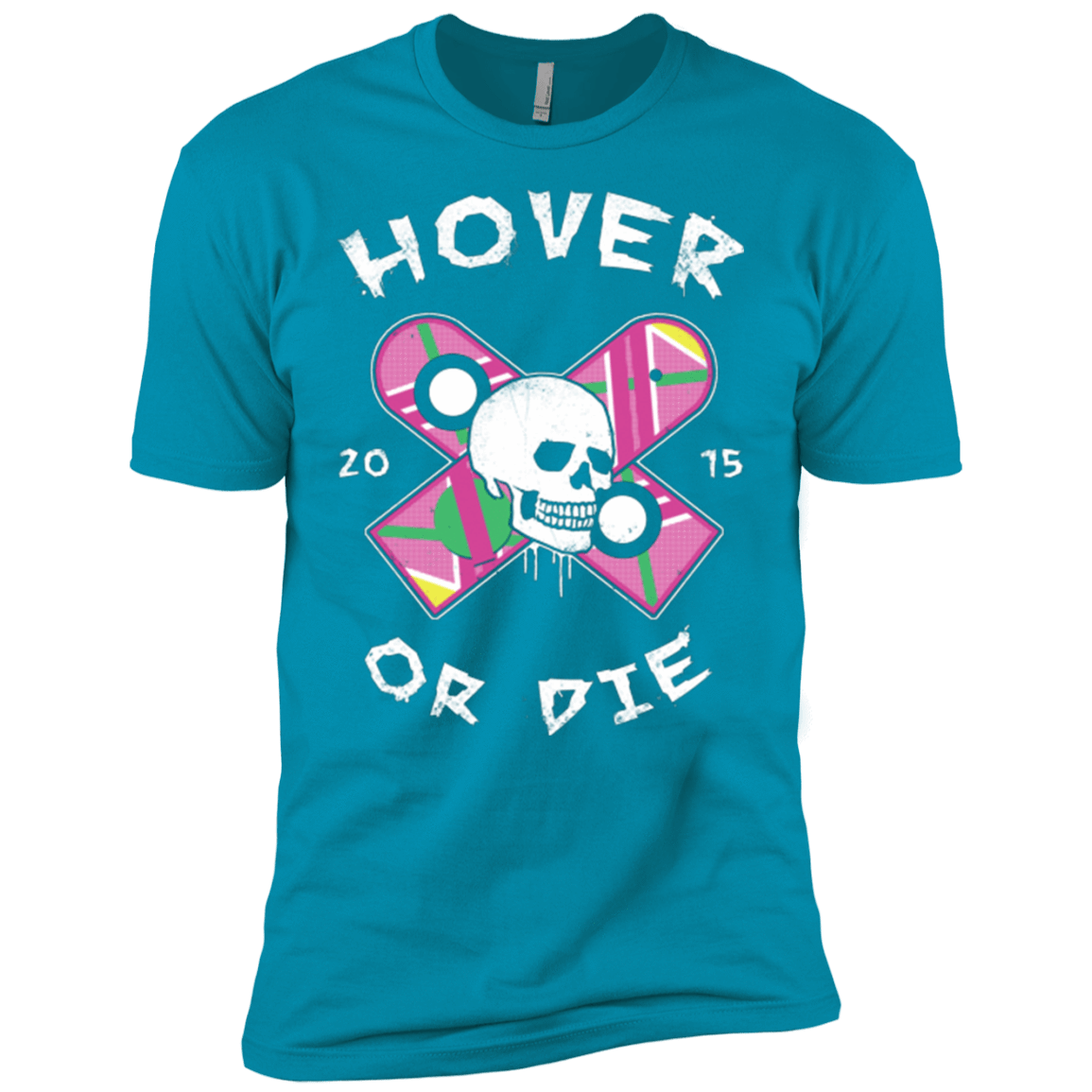 T-Shirts Turquoise / YXS Hover Or Die Boys Premium T-Shirt