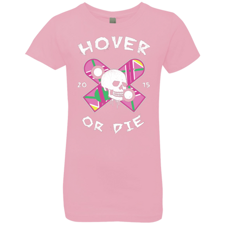 T-Shirts Light Pink / YXS Hover Or Die Girls Premium T-Shirt