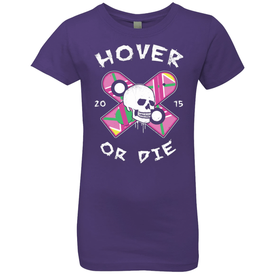 T-Shirts Purple Rush / YXS Hover Or Die Girls Premium T-Shirt
