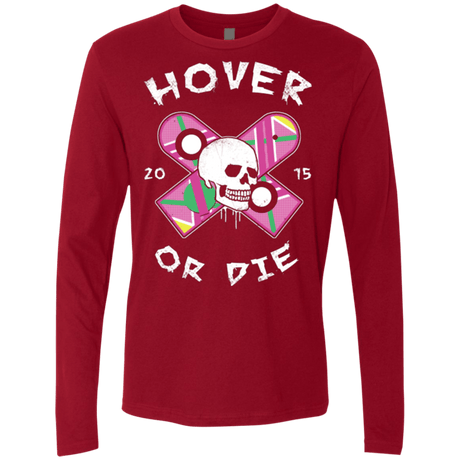 T-Shirts Cardinal / Small Hover Or Die Men's Premium Long Sleeve