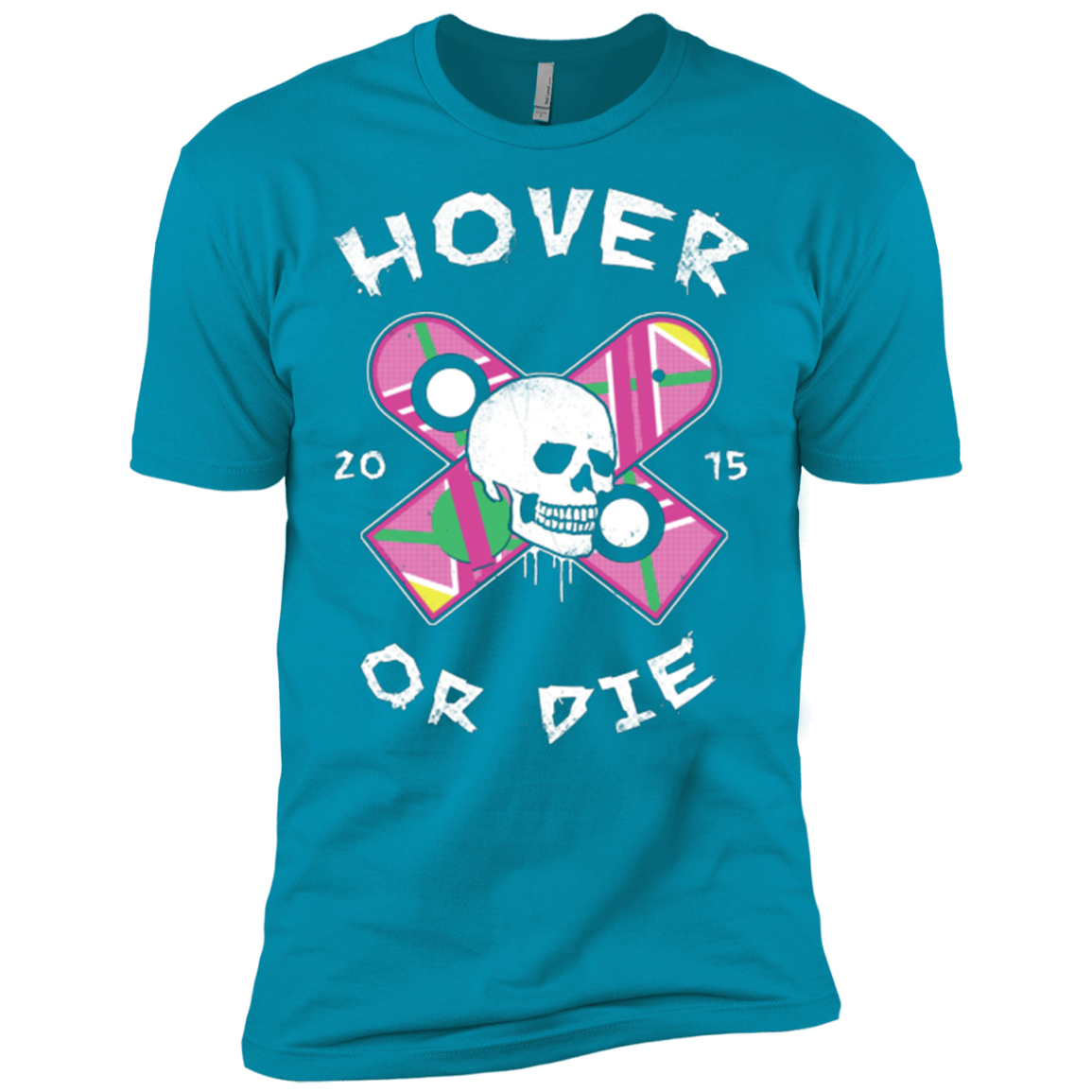 T-Shirts Turquoise / X-Small Hover Or Die Men's Premium T-Shirt