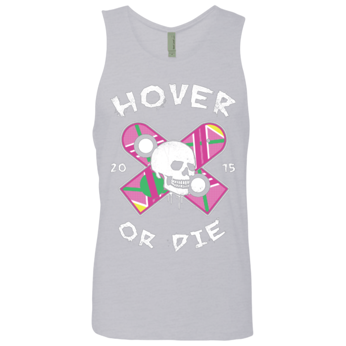 T-Shirts Heather Grey / Small Hover Or Die Men's Premium Tank Top