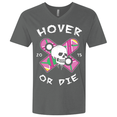 T-Shirts Heavy Metal / X-Small Hover Or Die Men's Premium V-Neck