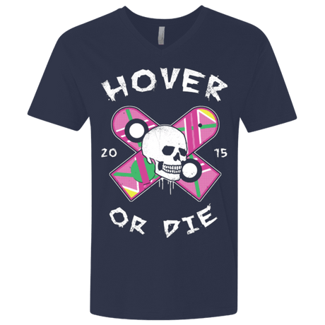 T-Shirts Midnight Navy / X-Small Hover Or Die Men's Premium V-Neck