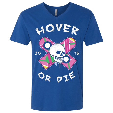 T-Shirts Royal / X-Small Hover Or Die Men's Premium V-Neck