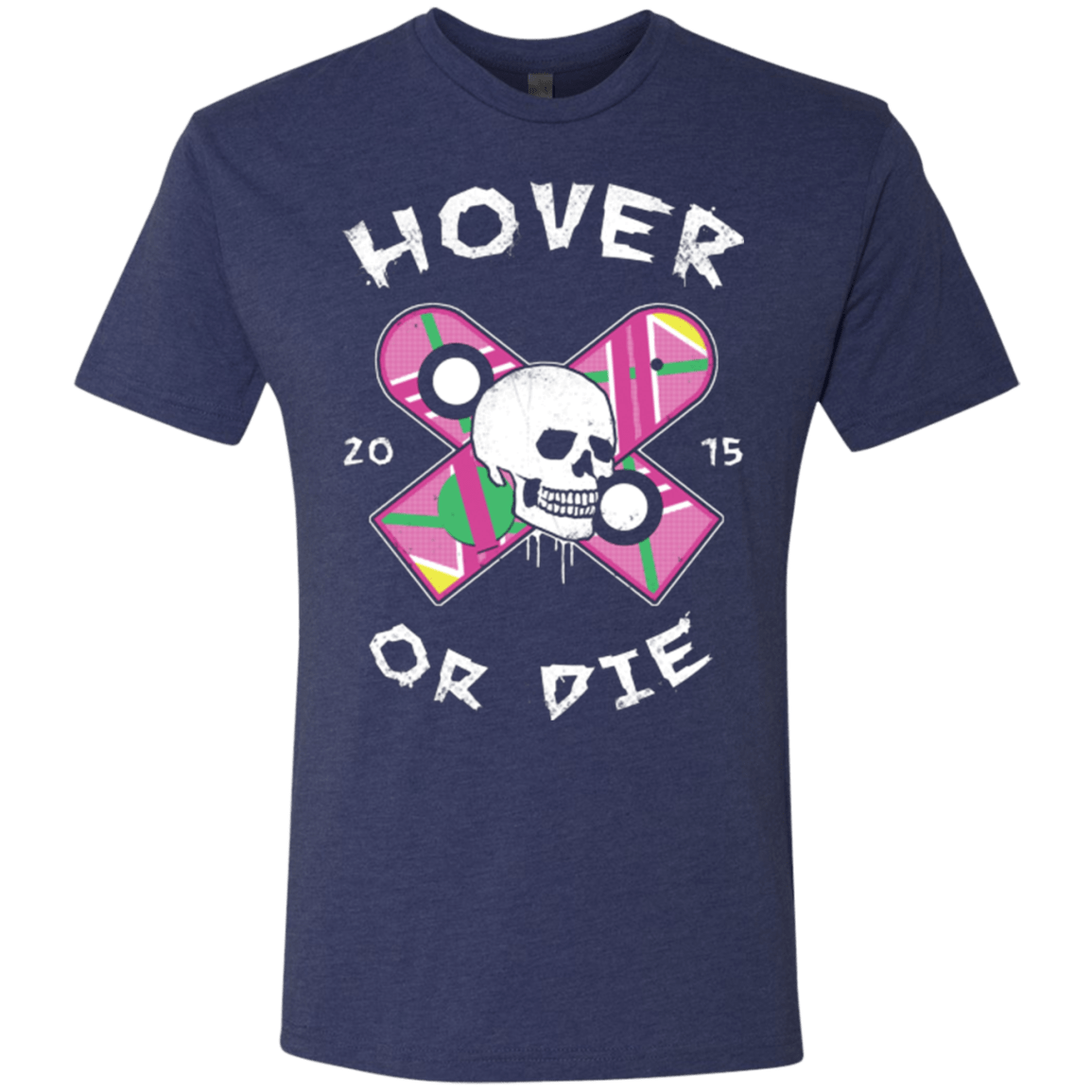 T-Shirts Vintage Navy / Small Hover Or Die Men's Triblend T-Shirt