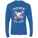T-Shirts Vintage Royal / X-Small Hover Or Die Triblend Long Sleeve Hoodie Tee