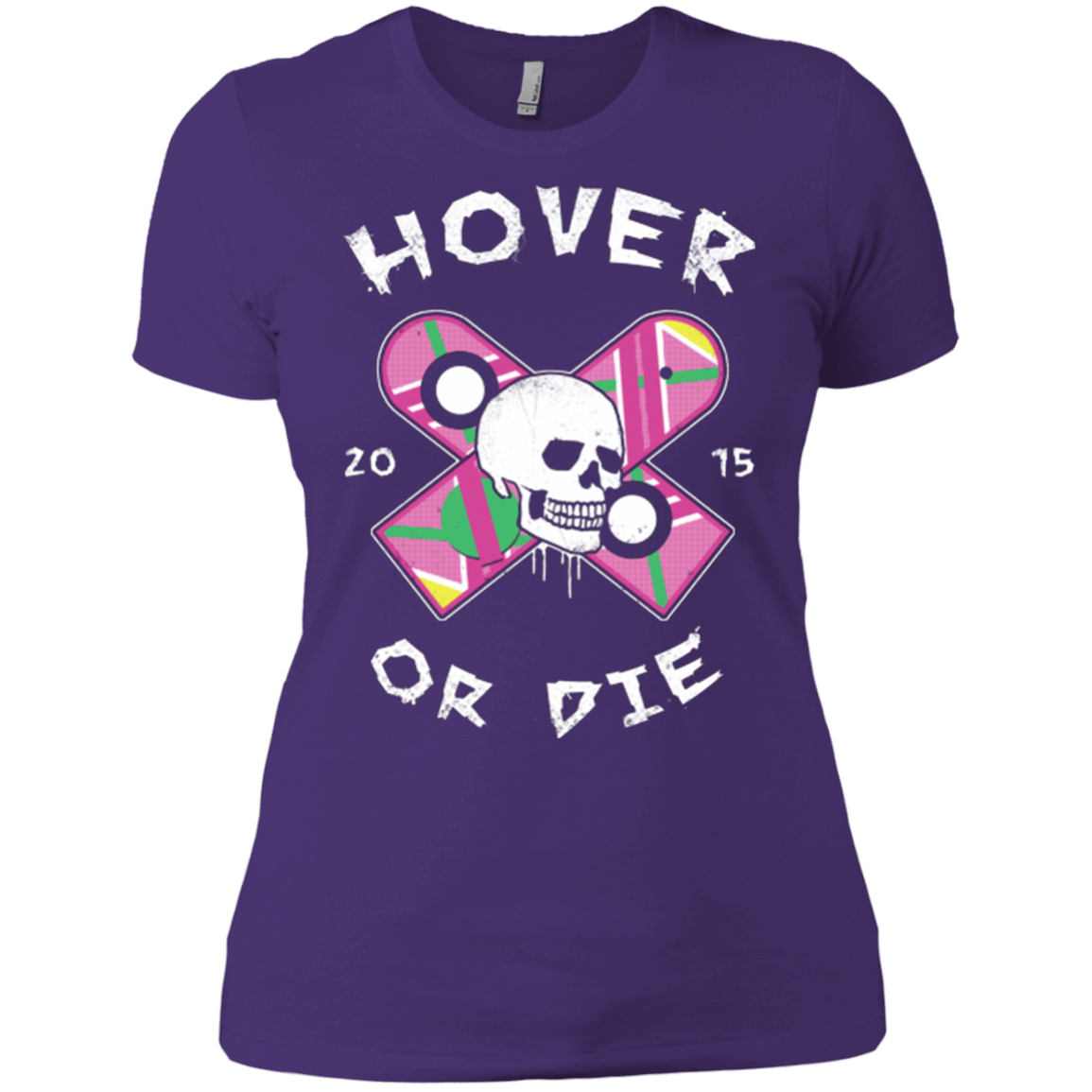 T-Shirts Purple / X-Small Hover Or Die Women's Premium T-Shirt