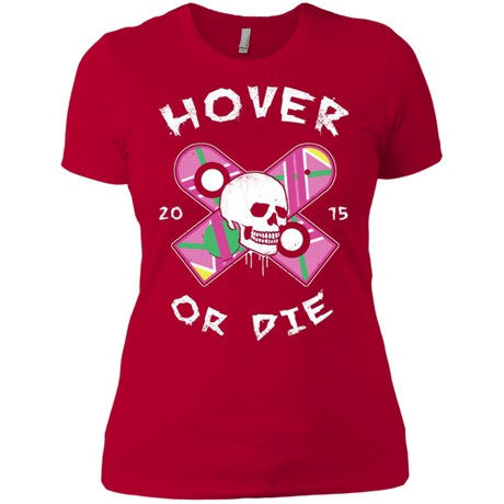 T-Shirts Red / X-Small Hover Or Die Women's Premium T-Shirt