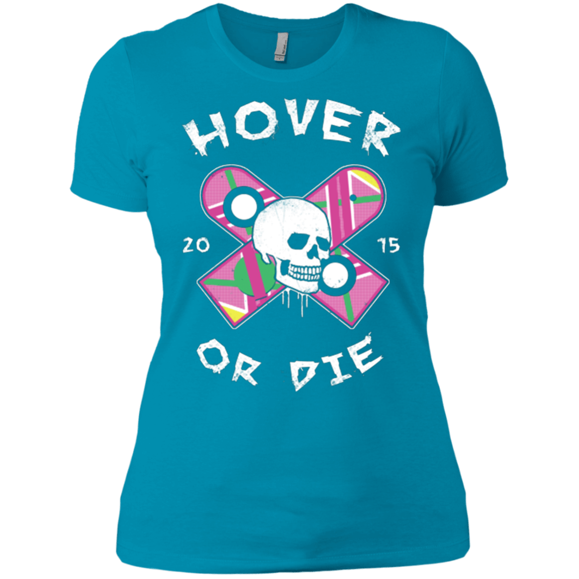 T-Shirts Turquoise / X-Small Hover Or Die Women's Premium T-Shirt