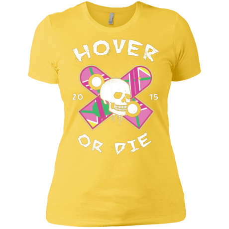 T-Shirts Vibrant Yellow / X-Small Hover Or Die Women's Premium T-Shirt