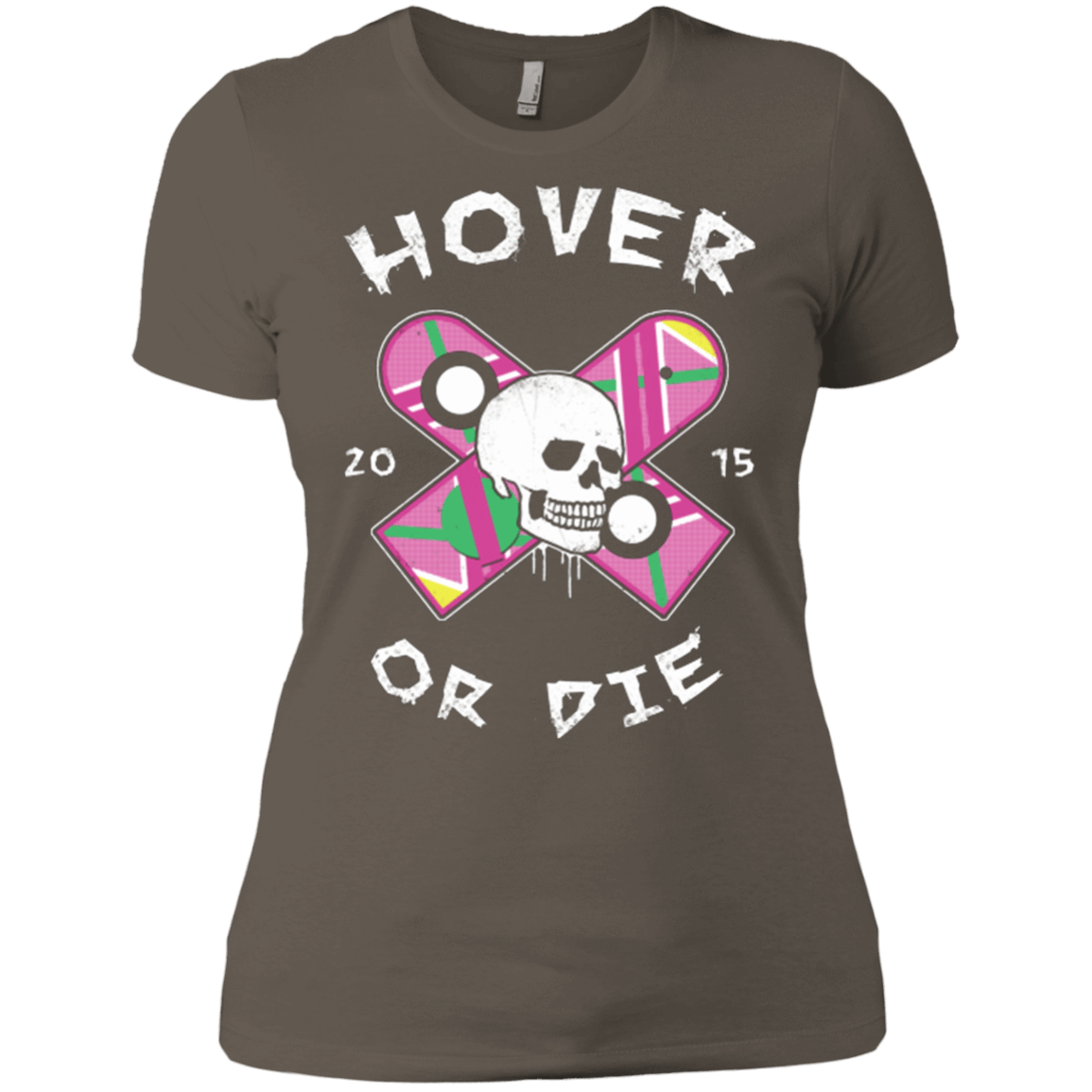 T-Shirts Warm Grey / X-Small Hover Or Die Women's Premium T-Shirt