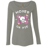 T-Shirts Venetian Grey / Small Hover Or Die Women's Triblend Long Sleeve Shirt