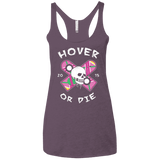 T-Shirts Vintage Purple / X-Small Hover Or Die Women's Triblend Racerback Tank
