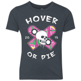 T-Shirts Vintage Navy / YXS Hover Or Die Youth Triblend T-Shirt