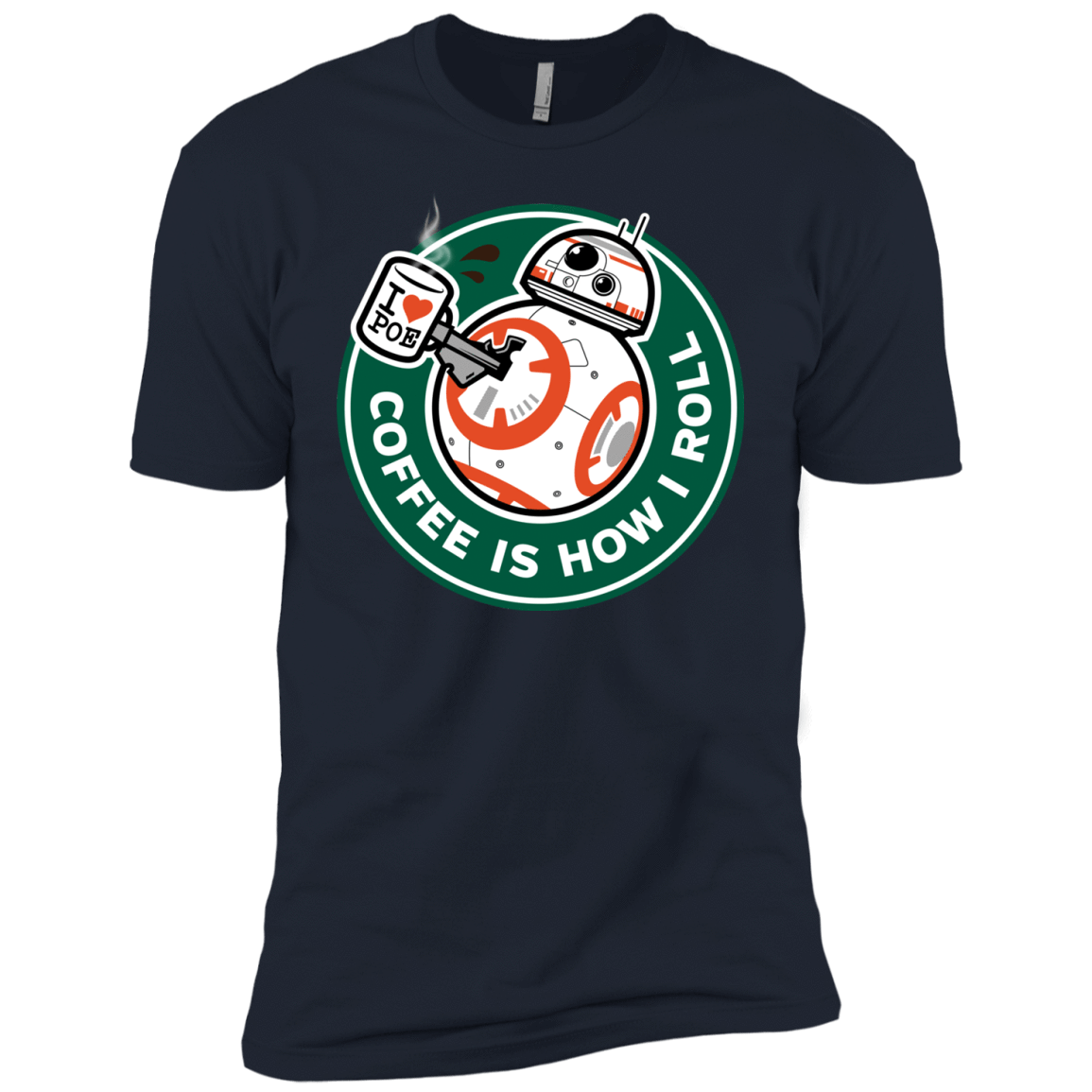 T-Shirts Midnight Navy / YXS How I Roll Boys Premium T-Shirt