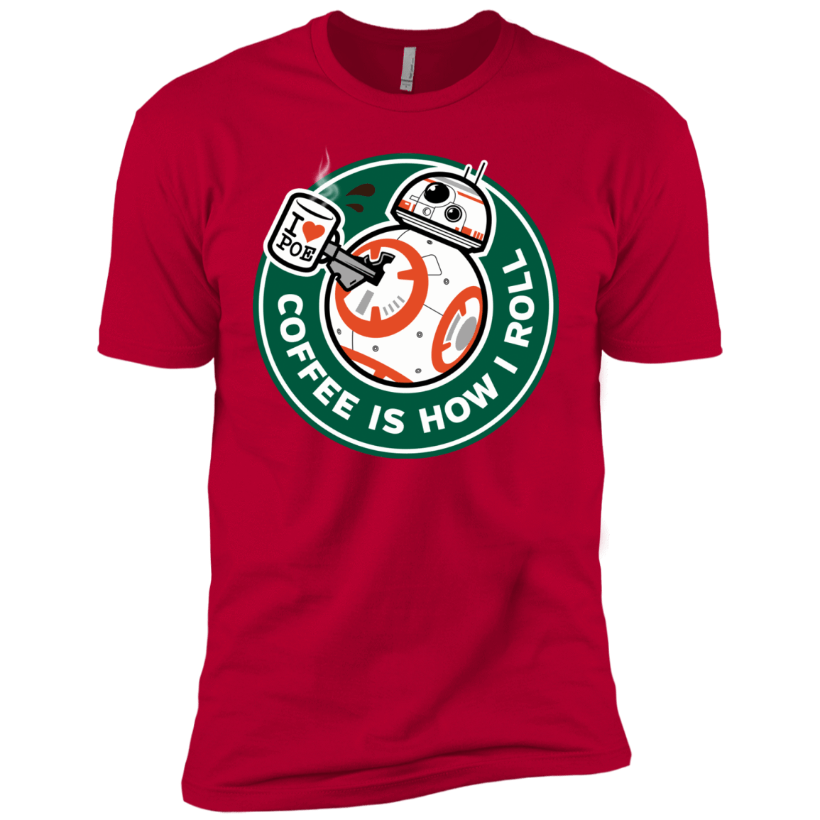 T-Shirts Red / YXS How I Roll Boys Premium T-Shirt