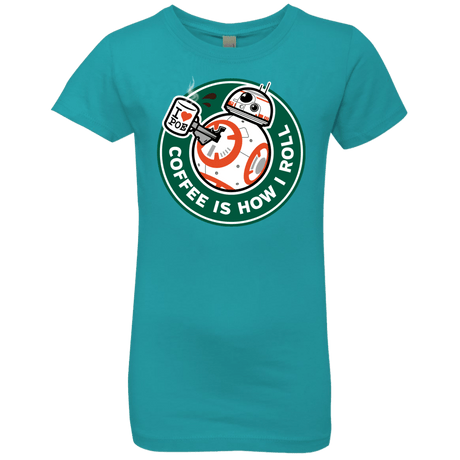 T-Shirts Tahiti Blue / YXS How I Roll Girls Premium T-Shirt