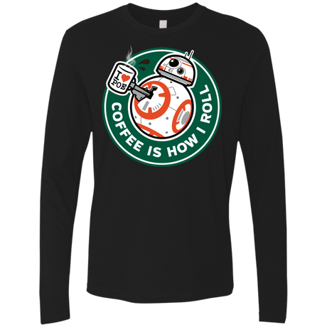 T-Shirts Black / Small How I Roll Men's Premium Long Sleeve