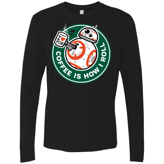 T-Shirts Black / Small How I Roll Men's Premium Long Sleeve