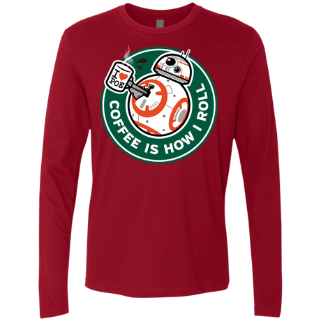 T-Shirts Cardinal / Small How I Roll Men's Premium Long Sleeve