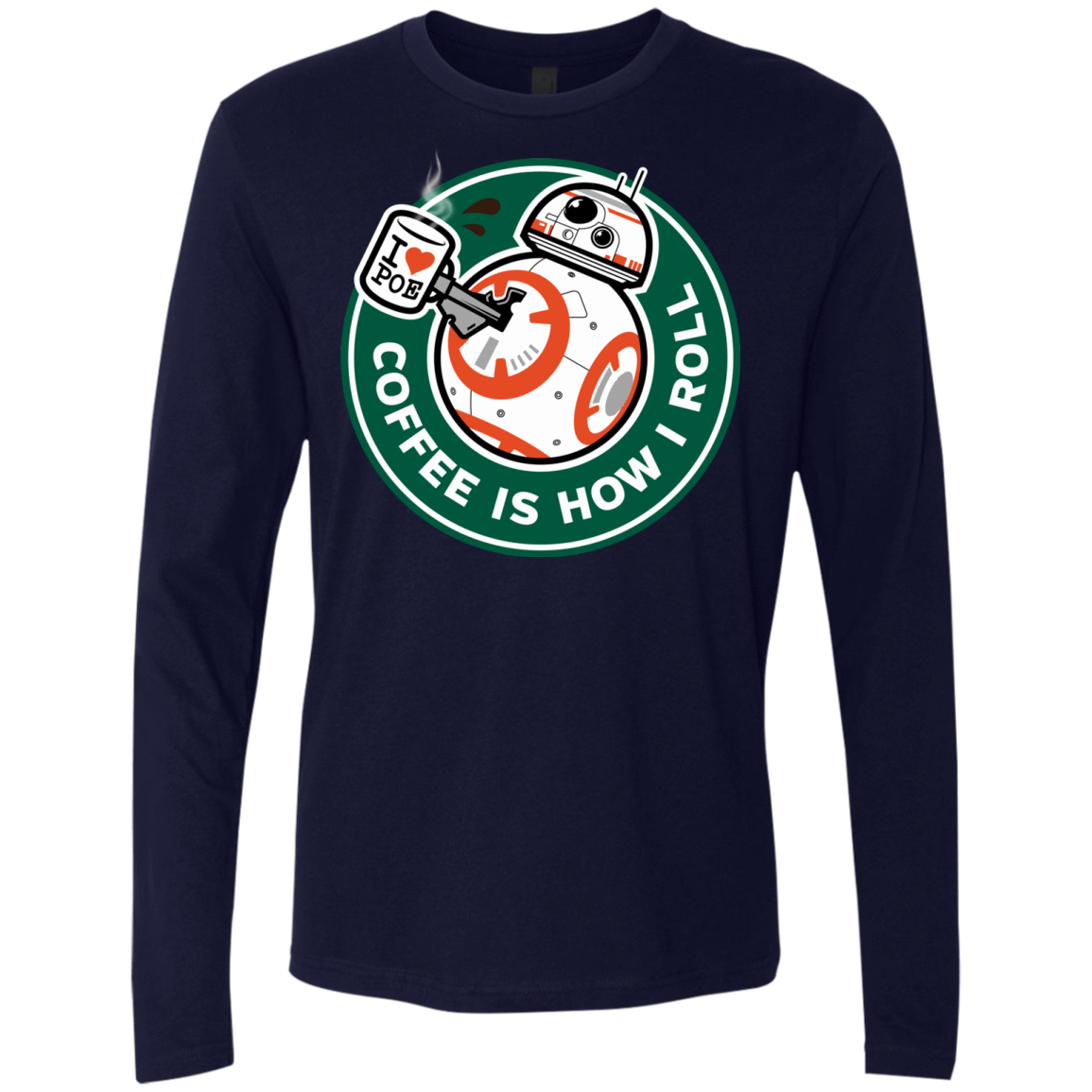 T-Shirts Midnight Navy / Small How I Roll Men's Premium Long Sleeve