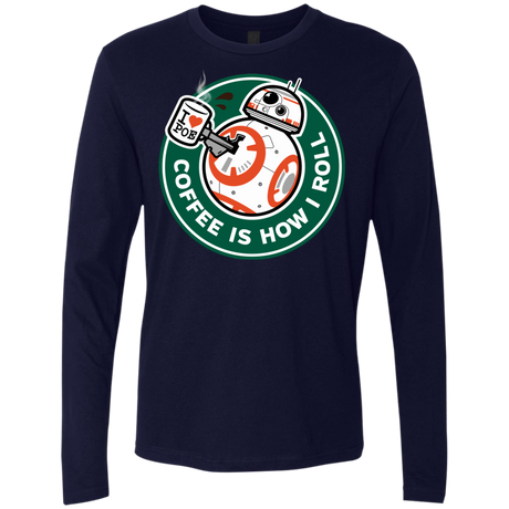 T-Shirts Midnight Navy / Small How I Roll Men's Premium Long Sleeve