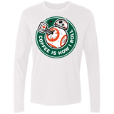 T-Shirts White / Small How I Roll Men's Premium Long Sleeve