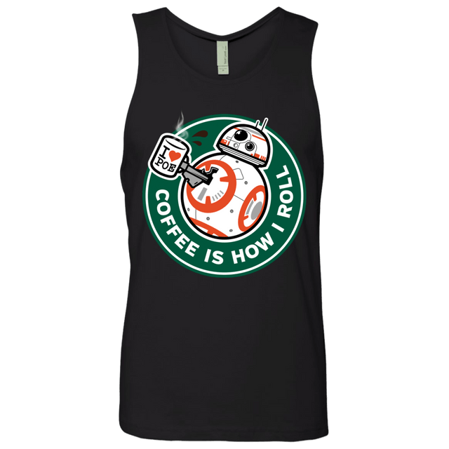 T-Shirts Black / Small How I Roll Men's Premium Tank Top