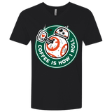 T-Shirts Black / X-Small How I Roll Men's Premium V-Neck