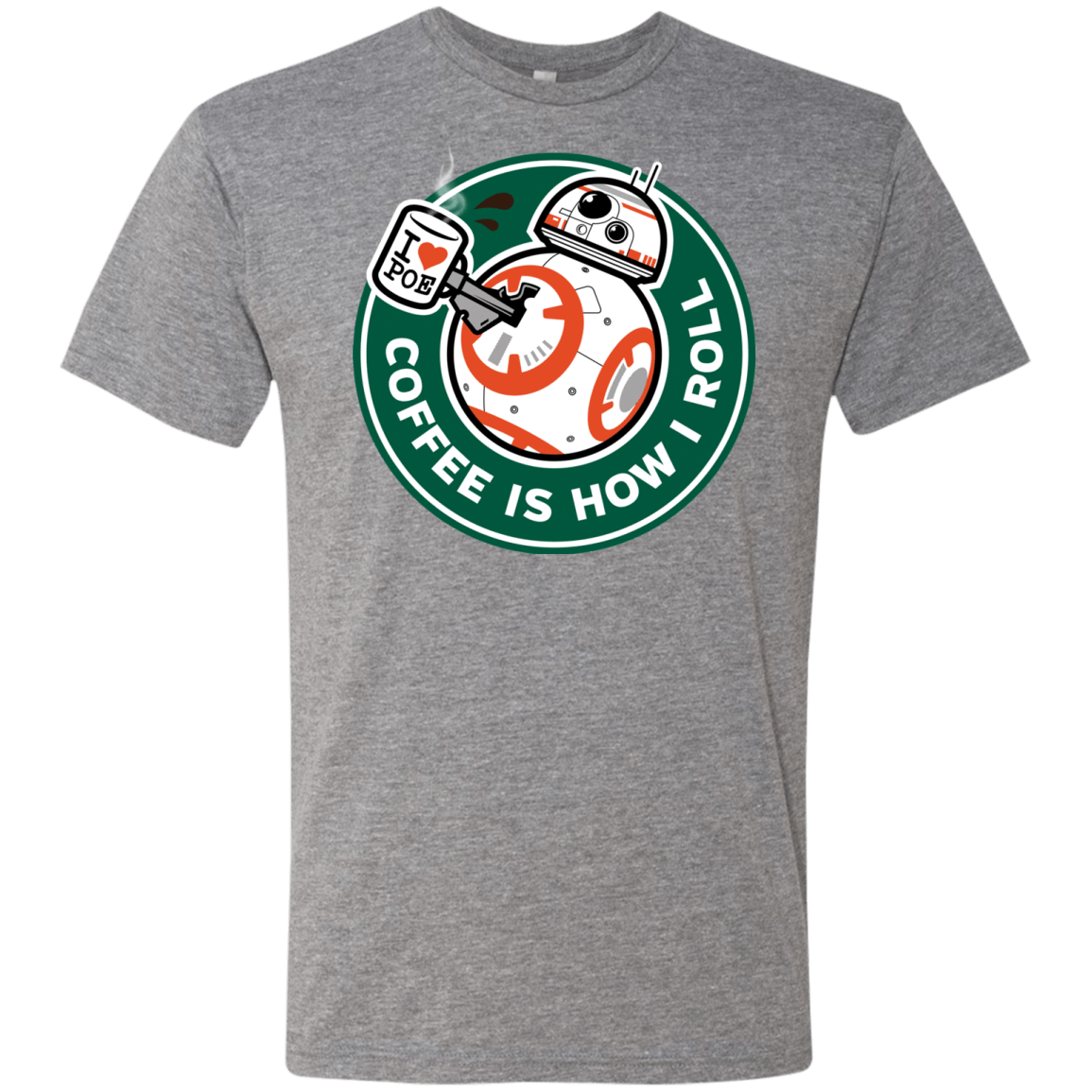 How I Roll Men's Triblend T-Shirt