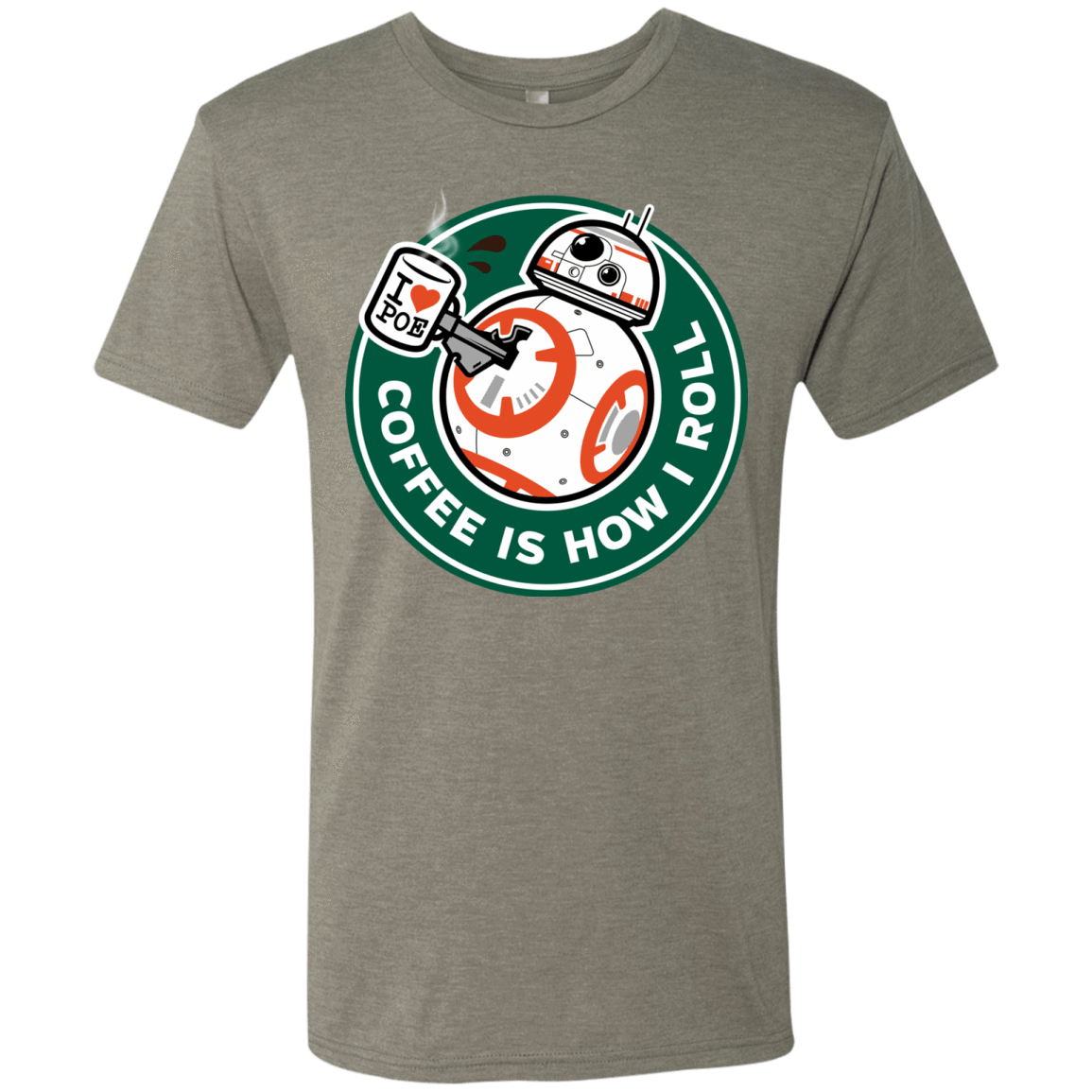 T-Shirts Venetian Grey / Small How I Roll Men's Triblend T-Shirt