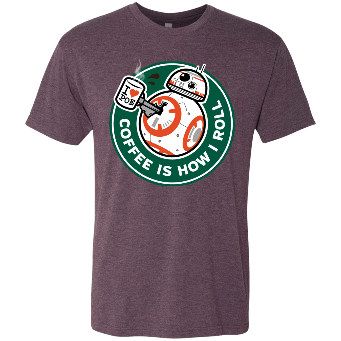 T-Shirts Vintage Purple / Small How I Roll Men's Triblend T-Shirt