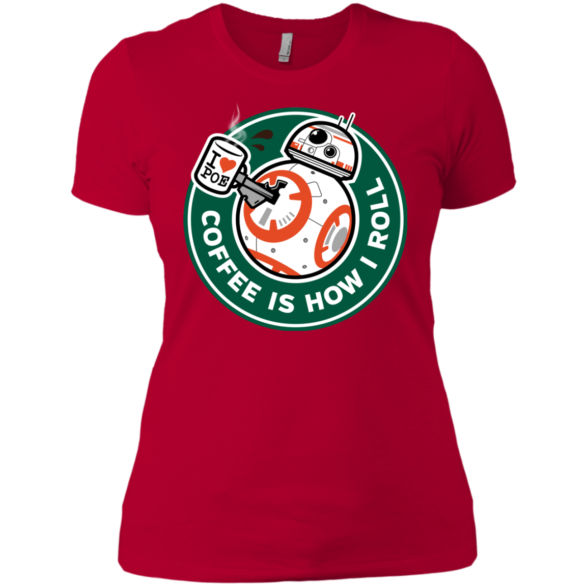 T-Shirts Red / X-Small How I Roll Women's Premium T-Shirt