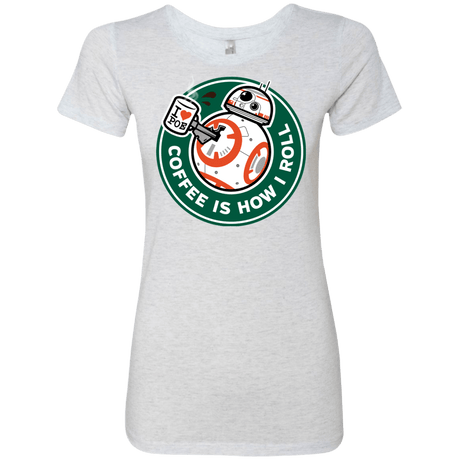 T-Shirts Heather White / Small How I Roll Women's Triblend T-Shirt