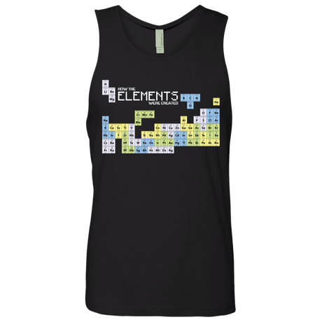 T-Shirts Black / S How The Elements Were Made Men's Premium Tank Top