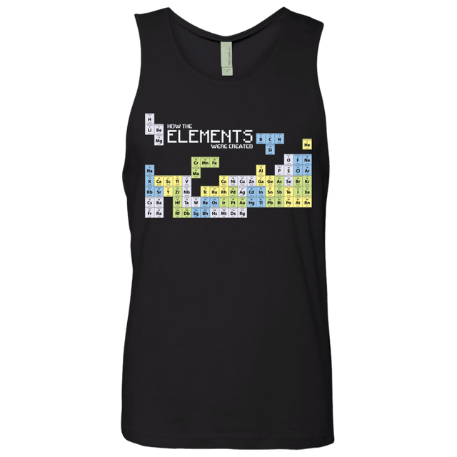 T-Shirts Black / S How The Elements Were Made Men's Premium Tank Top