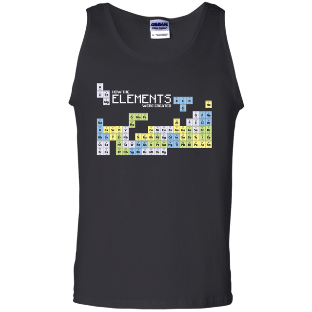 T-Shirts Black / S How The Elements Were Made Men's Tank Top