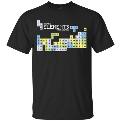 T-Shirts Black / S How The Elements Were Made T-Shirt