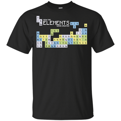 T-Shirts Black / YXS How The Elements Were Made Youth T-Shirt