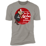 T-Shirts Light Grey / S How the Gruber Stole Christmas Men's Premium T-Shirt