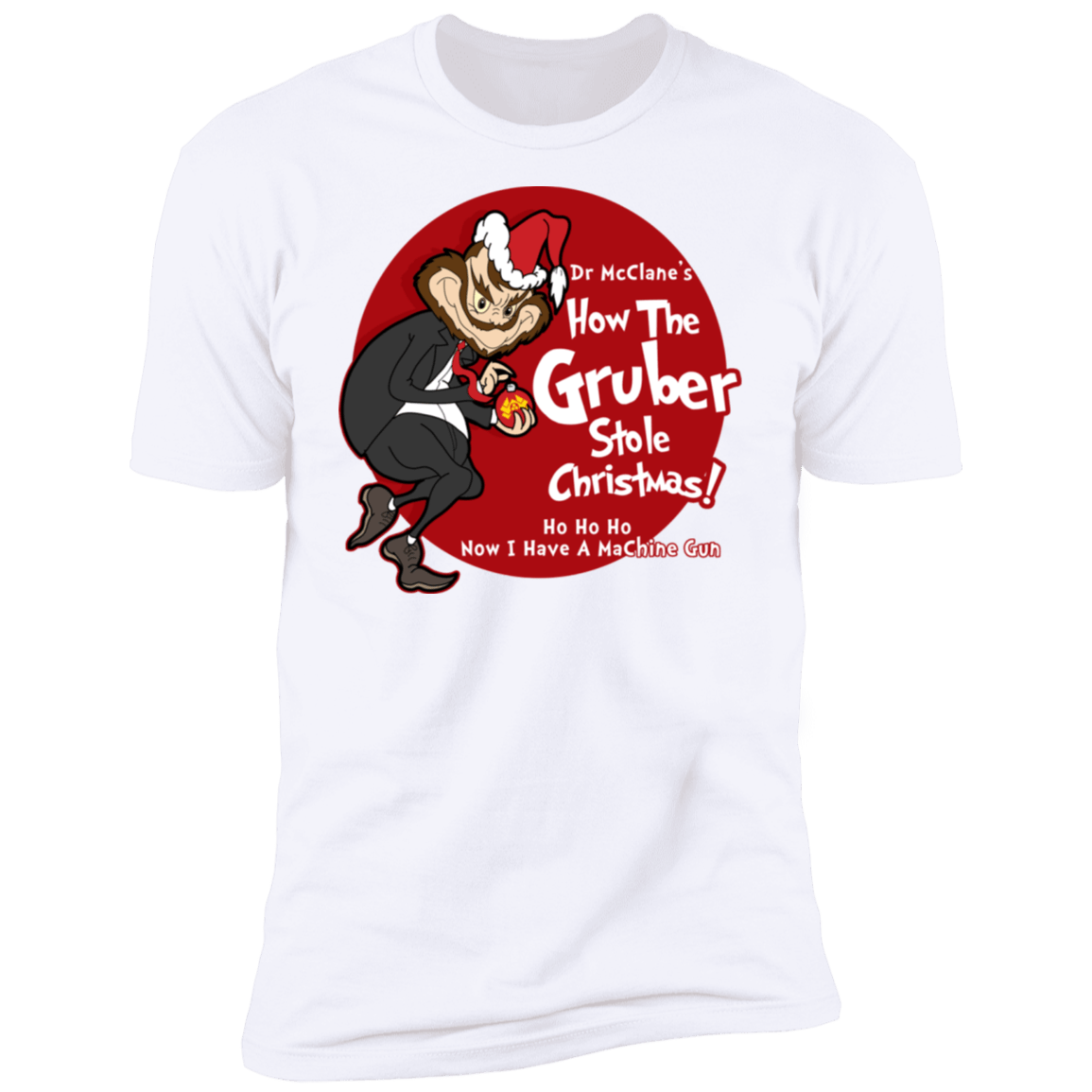 T-Shirts White / S How the Gruber Stole Christmas Men's Premium T-Shirt