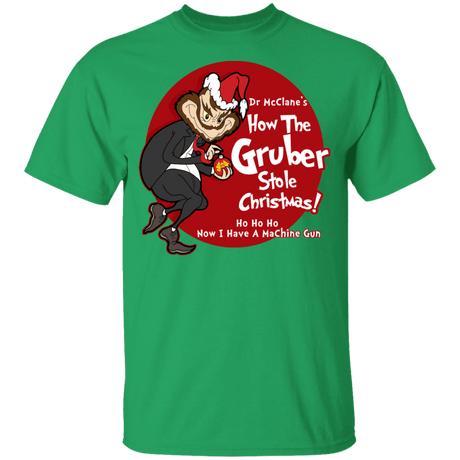 T-Shirts Irish Green / YXS How the Gruber Stole Christmas Youth T-Shirt