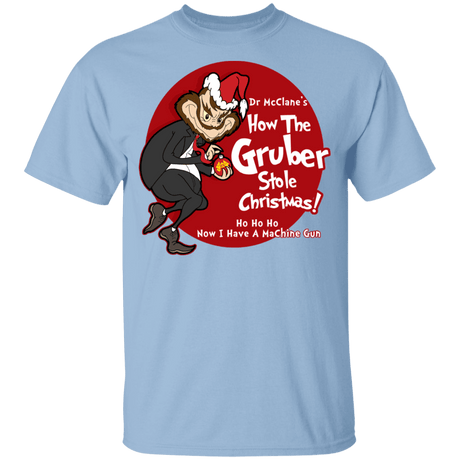 T-Shirts Light Blue / YXS How the Gruber Stole Christmas Youth T-Shirt