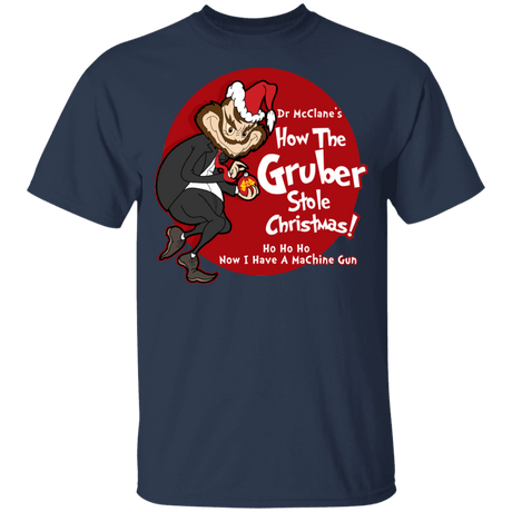 T-Shirts Navy / YXS How the Gruber Stole Christmas Youth T-Shirt