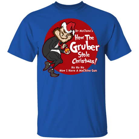 T-Shirts Royal / YXS How the Gruber Stole Christmas Youth T-Shirt