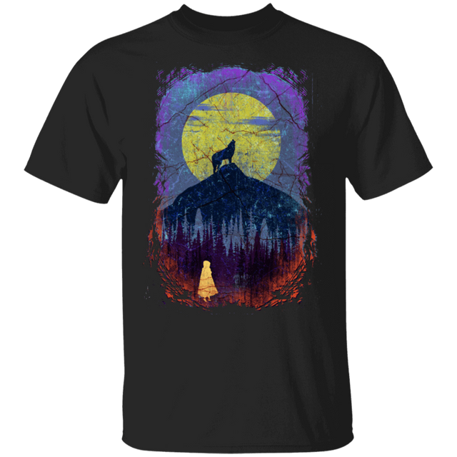 T-Shirts Black / S Howl On The Ridge T-Shirt